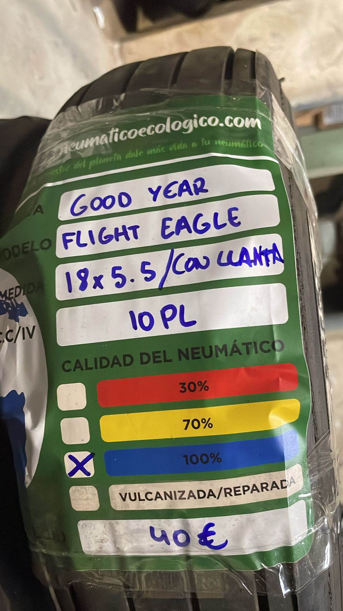 GOODYEAR 18X5.5 - AVION