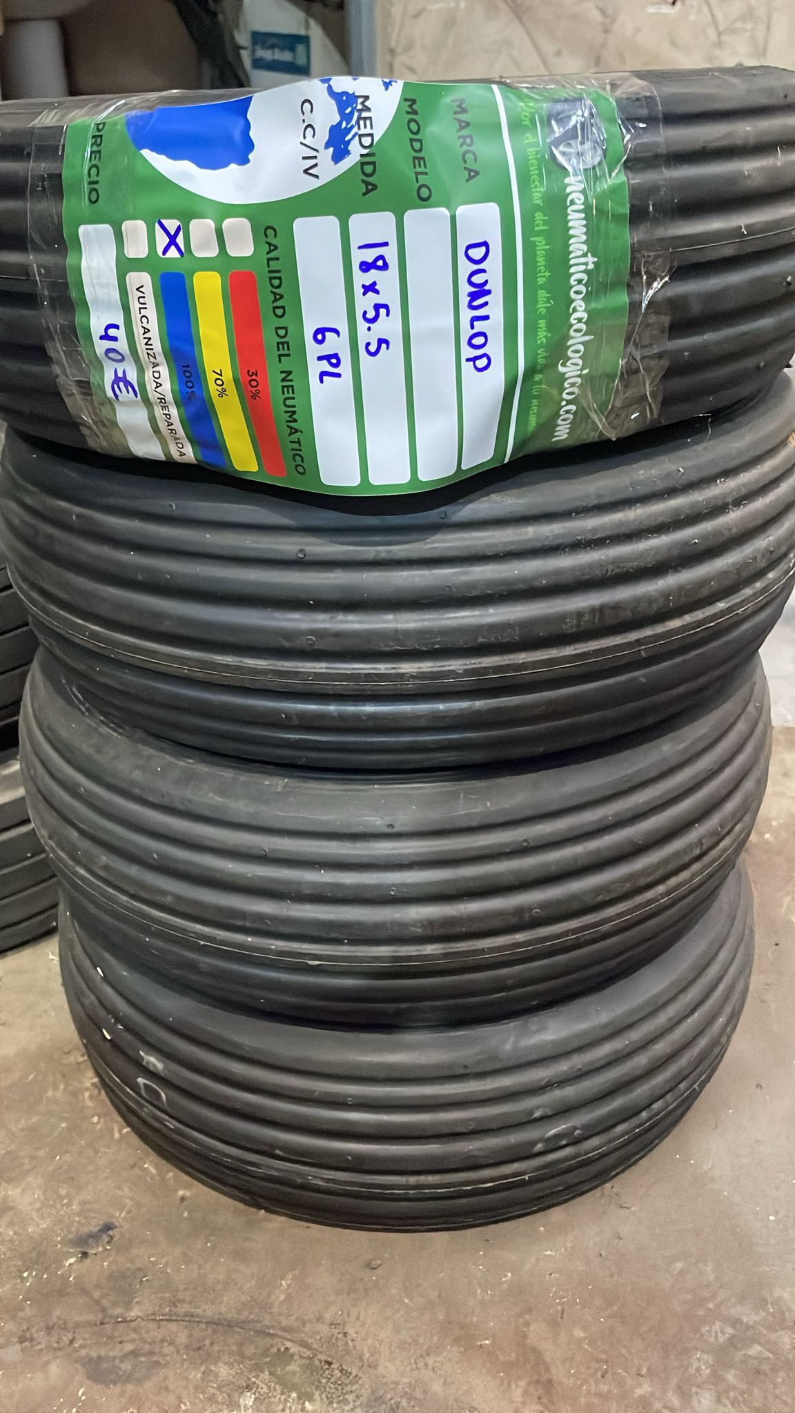 DUNLOP 18X5.5 - AVION - Imagen 2