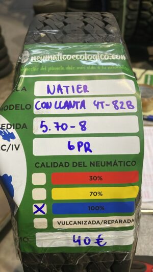 NATIER 5.70-8 + LLANTA