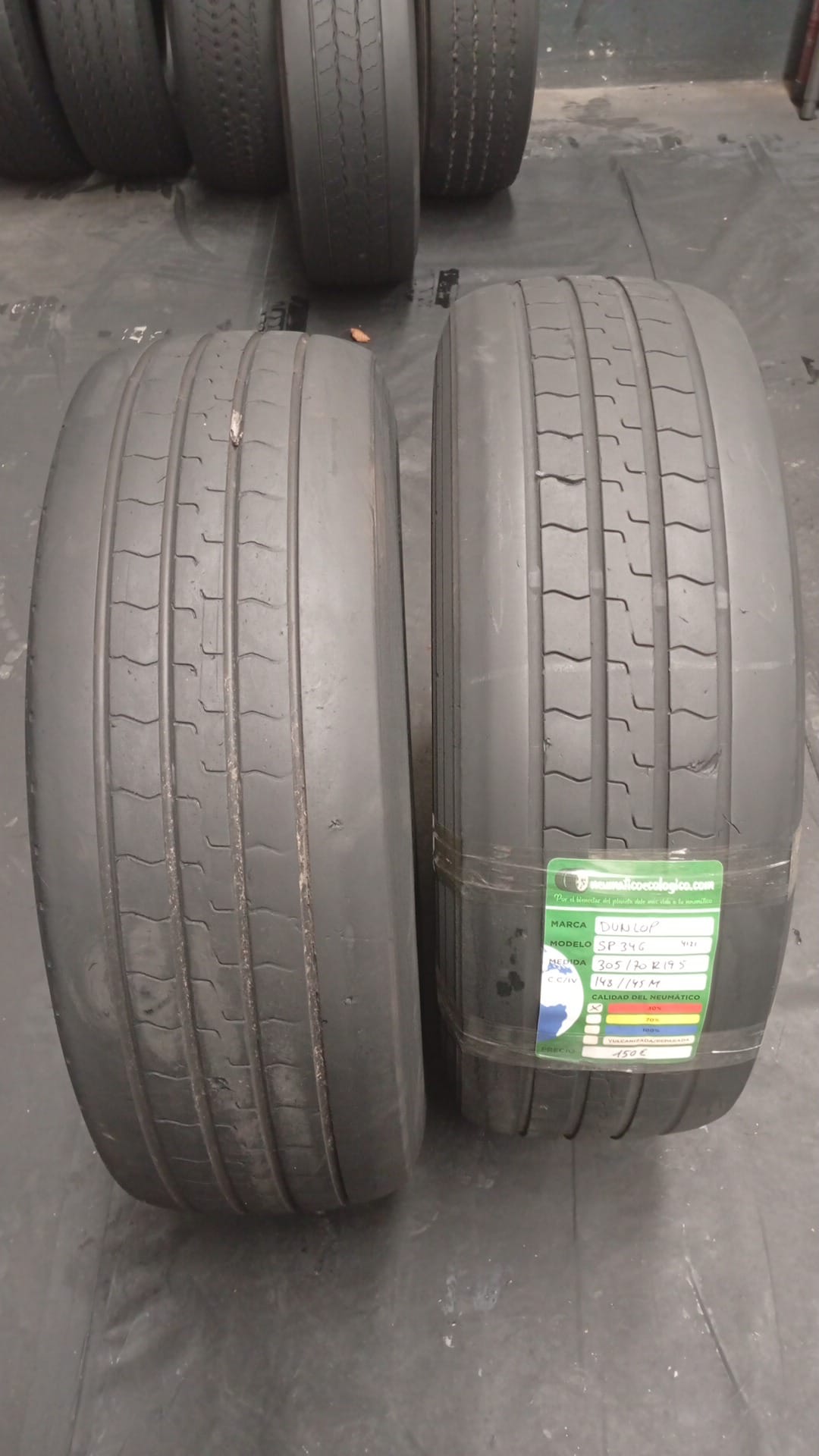 DUNLOP 305/70R19.5 - Imagen 2