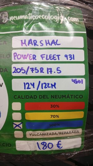 MARSHALL 205/75R17.5