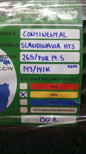 CONTINENTAL 265/70R19.5