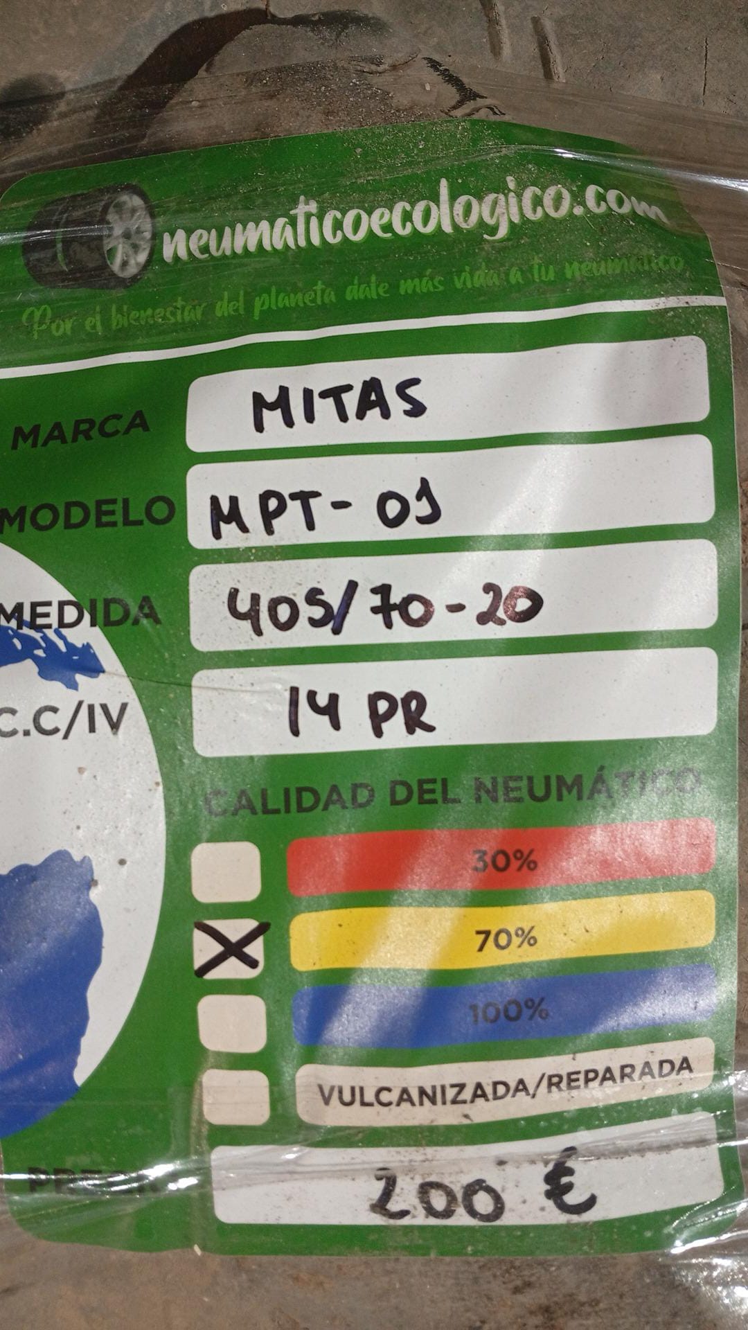 MITAS 405/70-20