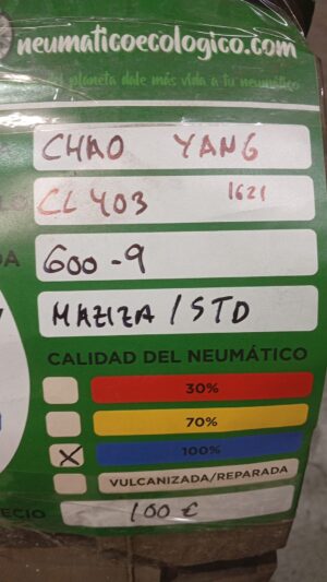 CHAO YANG 6.00-9 - MACIZA