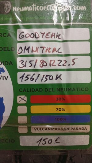 GOODYEAR 315/80R22.5