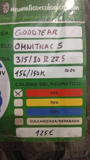 GOODYEAR 315/80R22.5