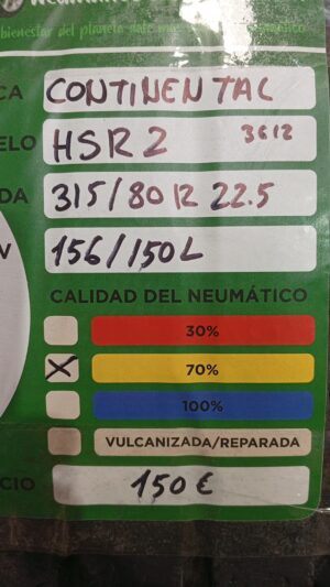 CONTINENTAL 315/80R22.5