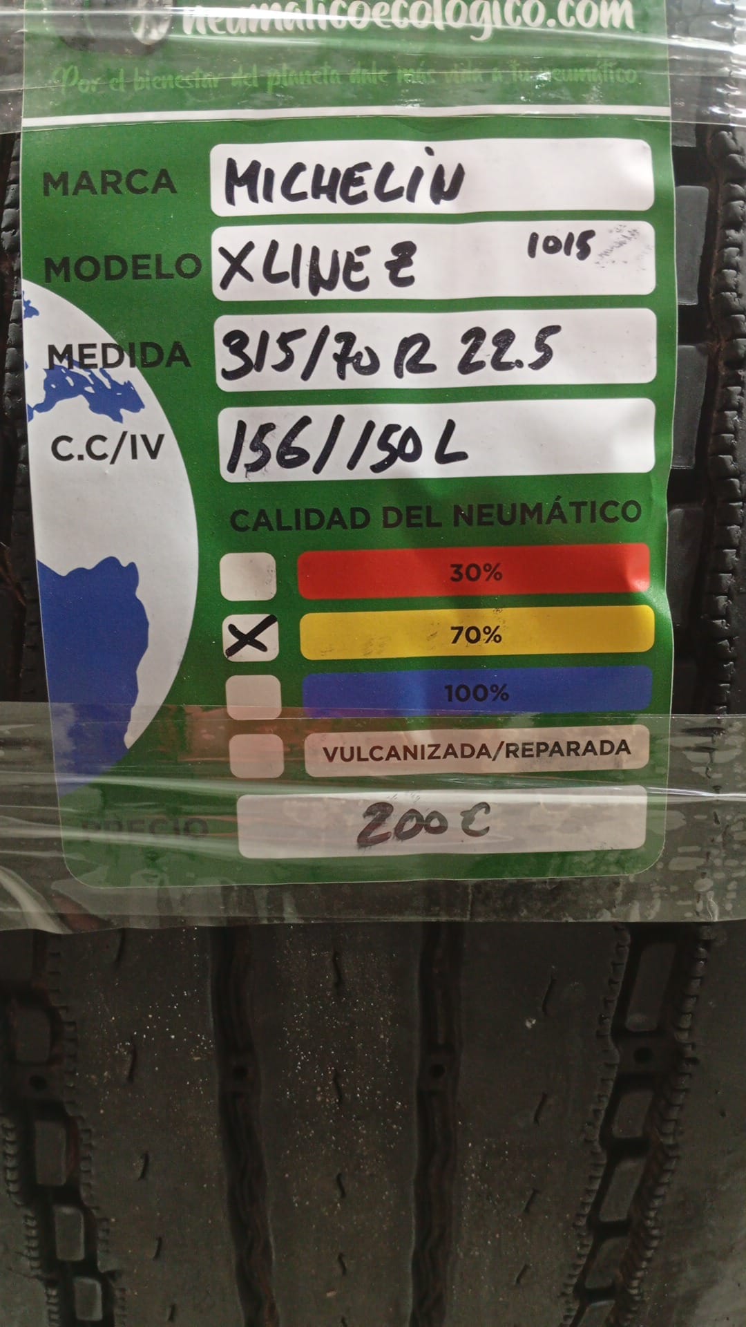 MICHELIN 315/70R22.5