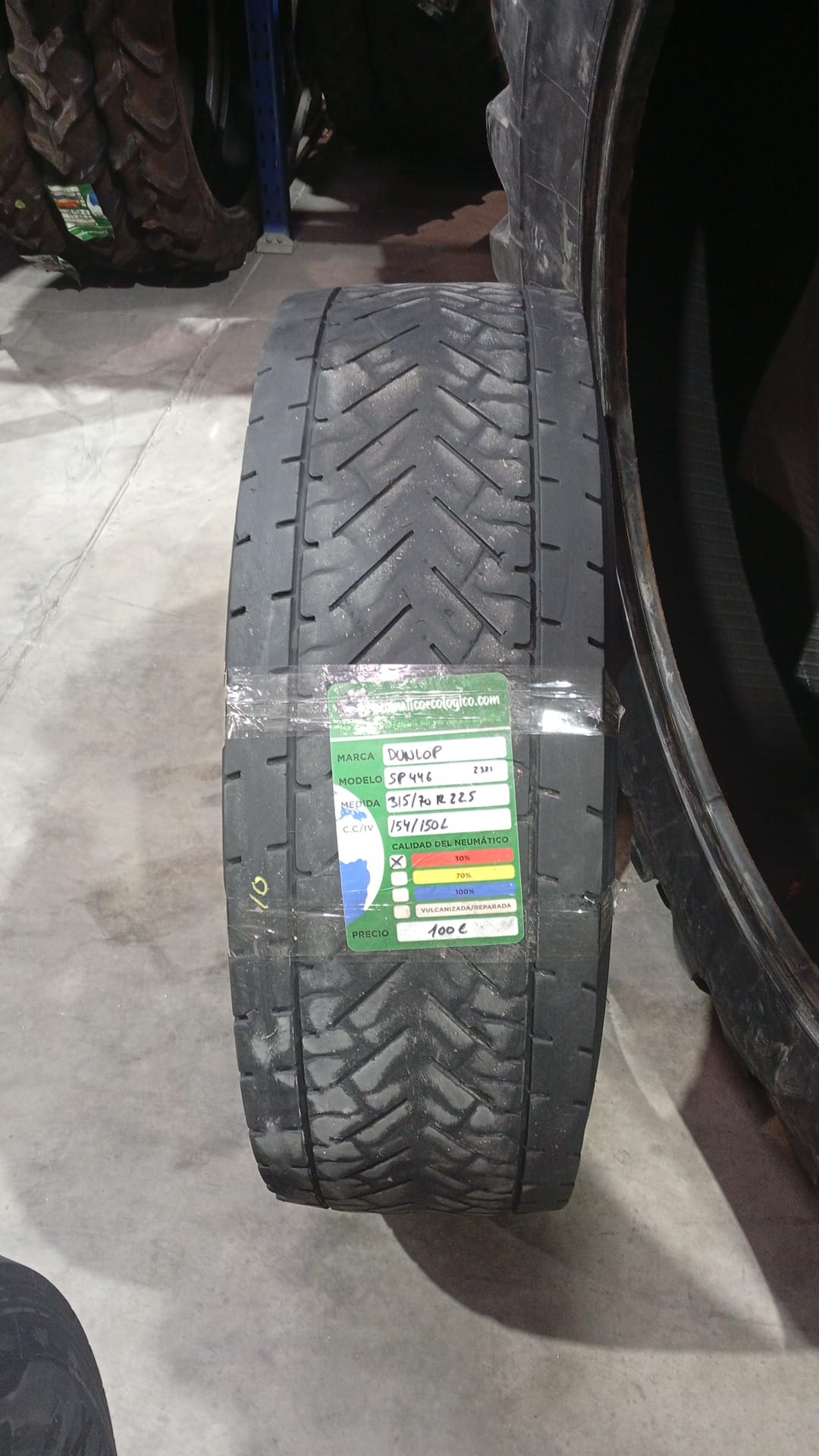 DUNLOP 315/70R22.5 - Imagen 2