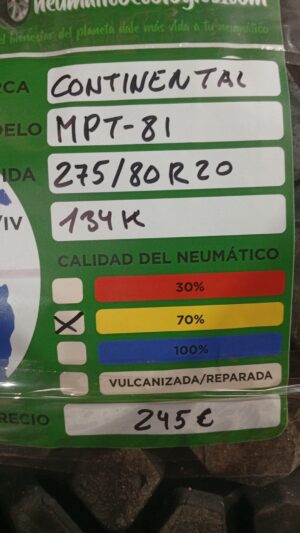 CONTINENTAL 275/80R20