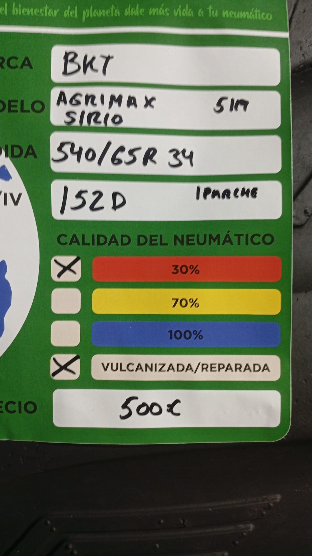 BKT 540/65R34 - Imagen 6