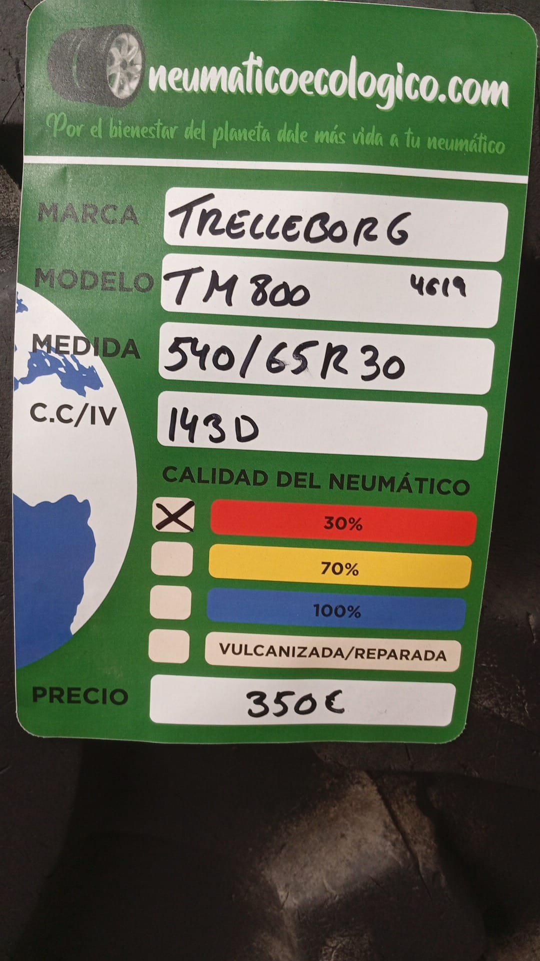 TRELLEBORG 540/65R30