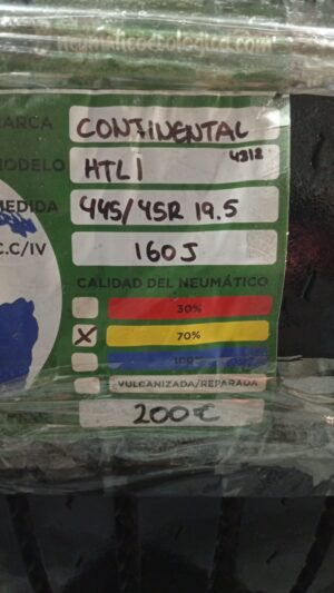 CONTINENTAL 445/45R19.5