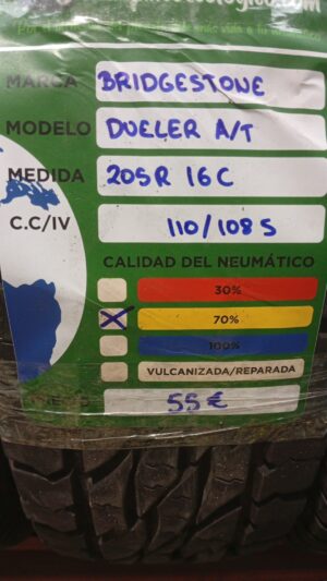BRIDGESTONE 205R16C