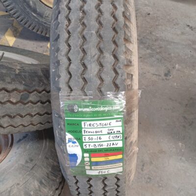 FIRESTONE 7.50-16 + LLANTA ARILLO