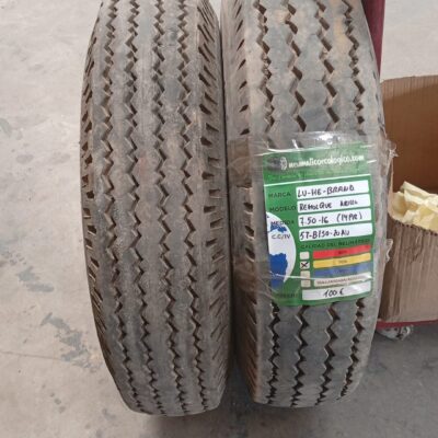 IMPORTACION 7.50-16 + LLANTA