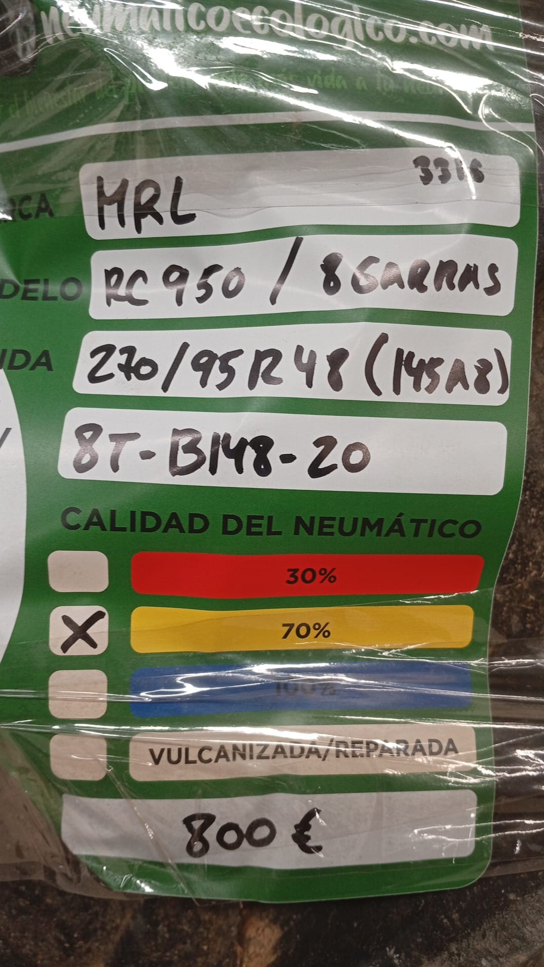 MRL 270/95R48 + LLANTA