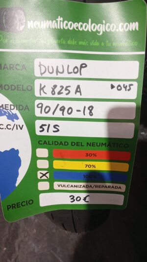 DUNLOP 90/90-18 - MOTO