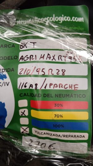 BKT 210/95R28
