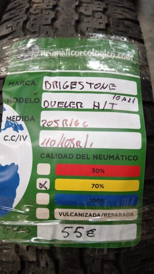 BRIDGESTONE 205R16C